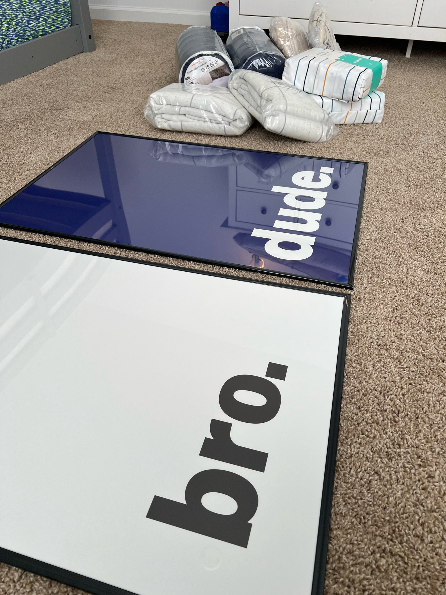 Let’s start getting my sons bedroom together 💙