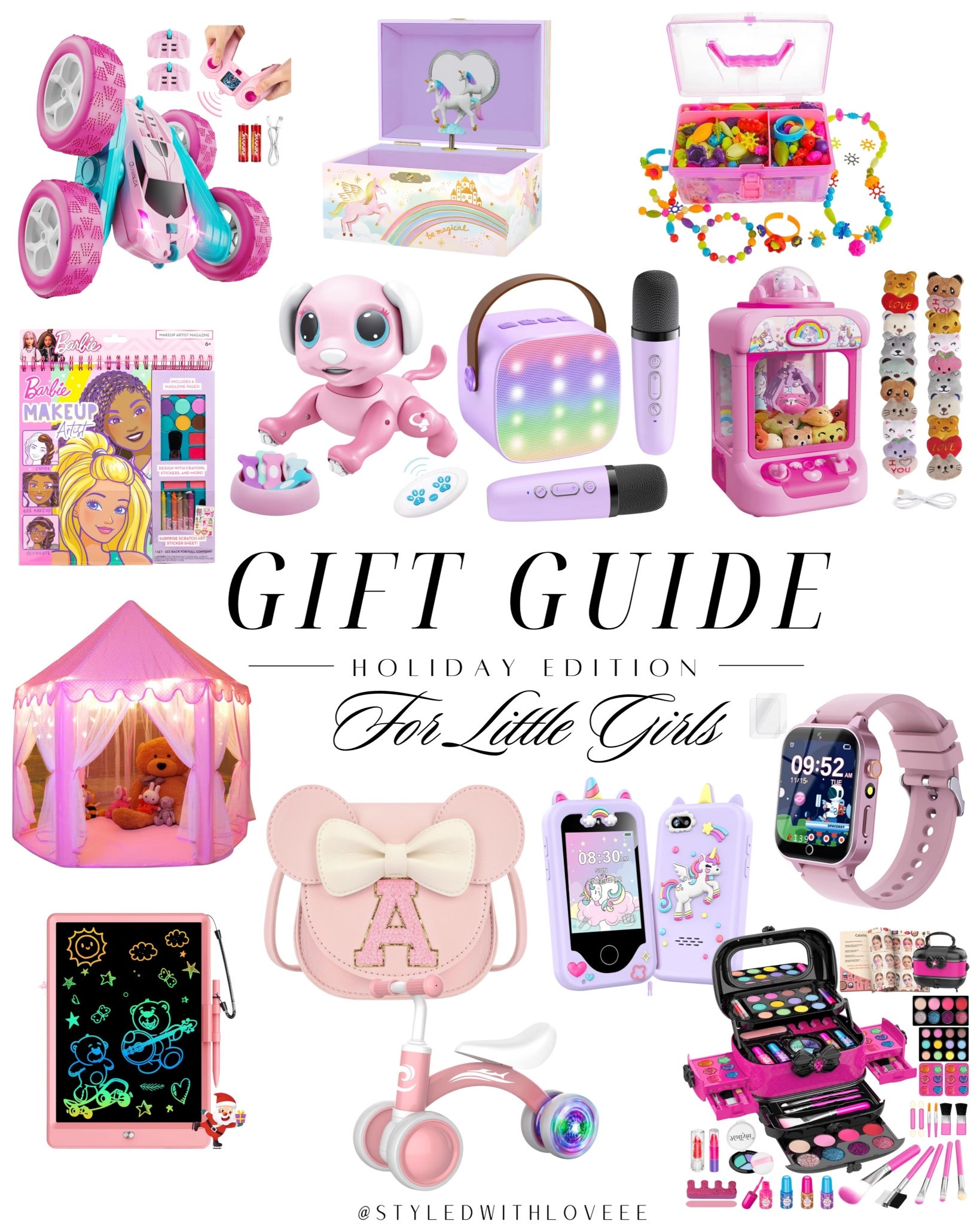 🎀 STOP scrolling — these are the gifts little girls are OBSESSED with.
From unicorn tech toys to pink playroom must-haves, this Holiday Gift Guide is full of fun, age-appropriate picks that feel extra special ✨

🎁 Save yourself the stress and shop everything here before they sell out
👉 Tap to shop my Little Girls Gift Guide 💖 

 #LTKGiftGuide #LTKHoliday #LTKKids