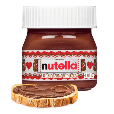 Nutella Mini Christmas Chocolate Hazelnut Spread - 1.05oz | Target