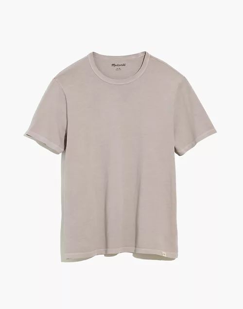 Garment-Dyed Allday Crewneck Tee | Madewell