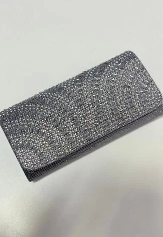 Bolsa de Festa Clutch Carteira Pequena Lili Com Prata | Dafiti (BR)