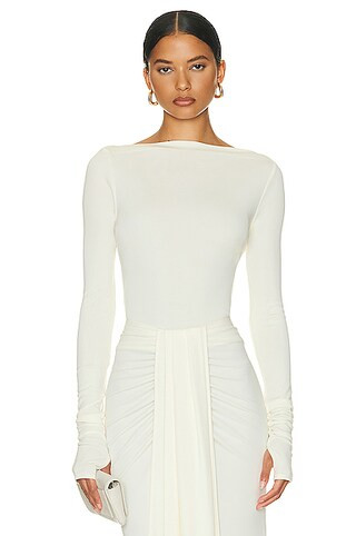 Matte Jersey Long Sleeve Top | FWRD 