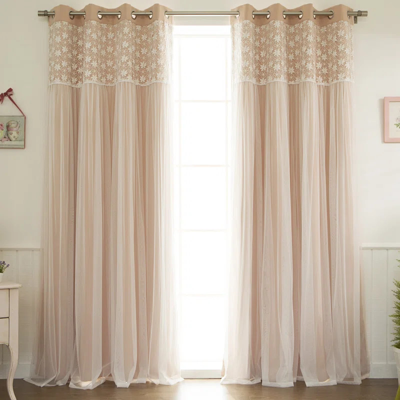 Everina Polyester Blackout Curtain Pair | Wayfair North America