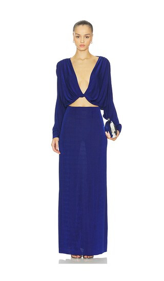 Morgan Dress in Cobalt | Revolve Clothing (Global)