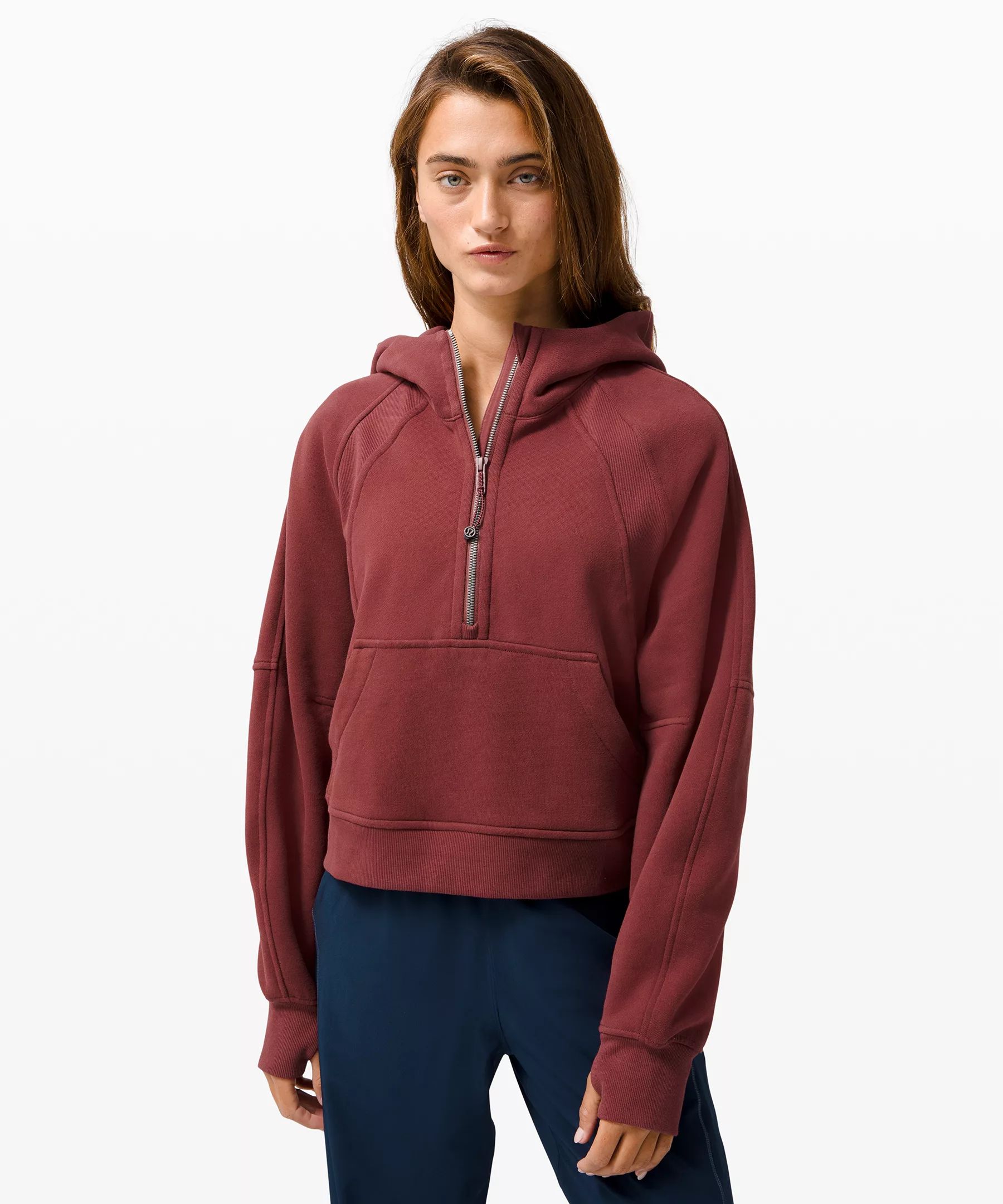 Scuba Oversized 1/2 Zip Hoodie | Women's Hoodies & Sweatshirts | lululemon | Lululemon (US)
