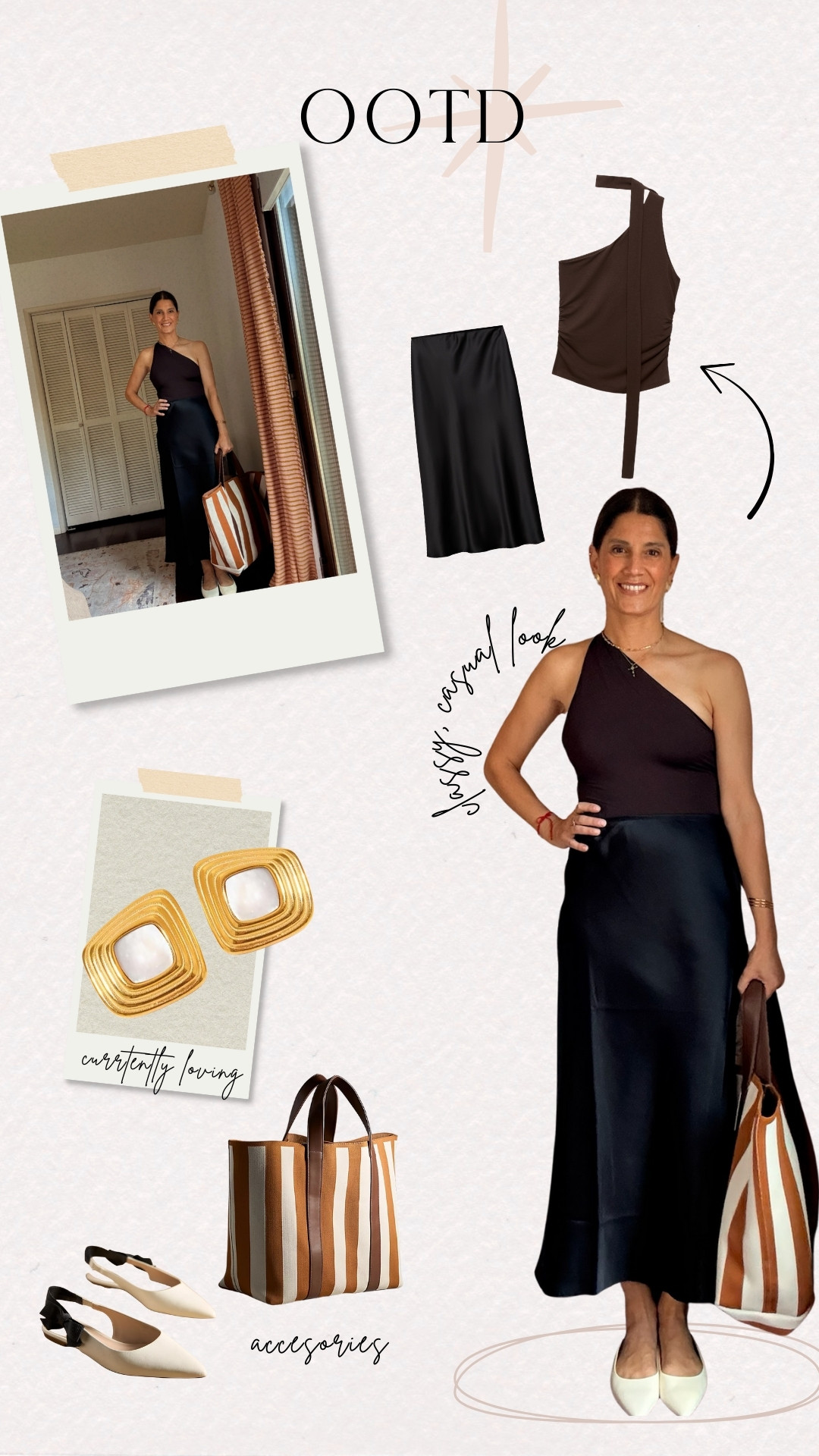 ✨ Easy fall outfit idea ✨
A satin skirt with a brown knit top is the perfect transitional look for work, coffee dates or everyday mom life.
Chic, comfy and effortless.

#falloutfit #transitionalstyle #momstyle #officeoutfit 

 #LTKSeasonal #LTKStyleTip #LTKWorkwear