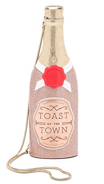 Champagne Bottle Clutch | Shopbop