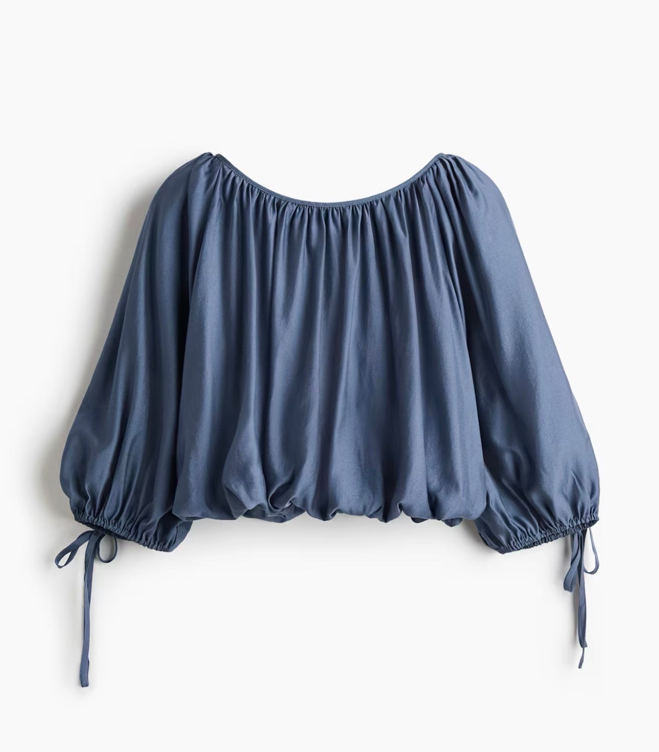 Bubble hem blouse