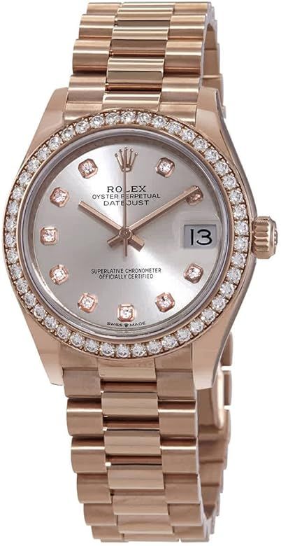 Rolex Datejust 31 Automatic Diamond Silver Dial Ladies Watch 278285SDP | Amazon (US)