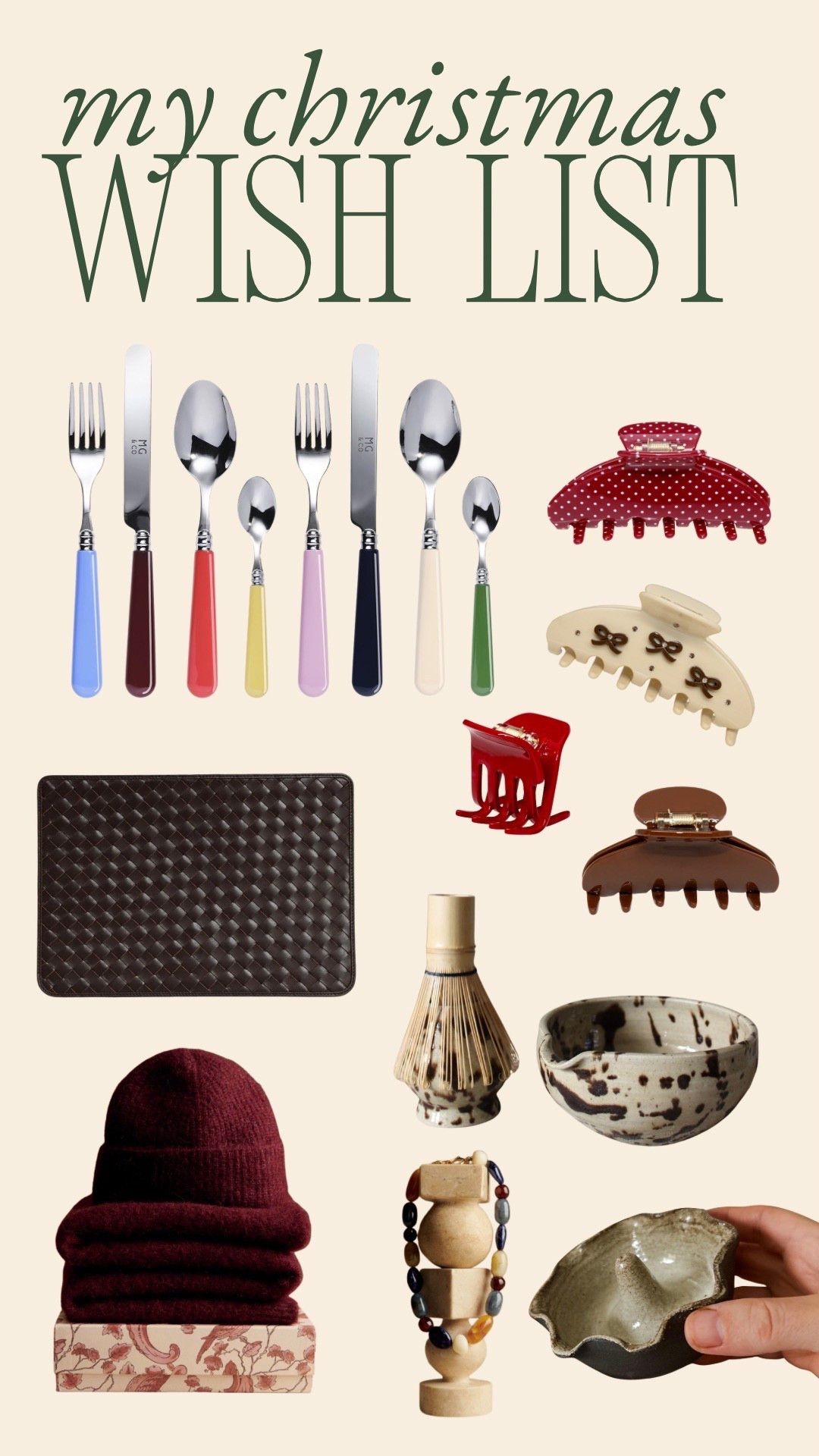 My Christmas list