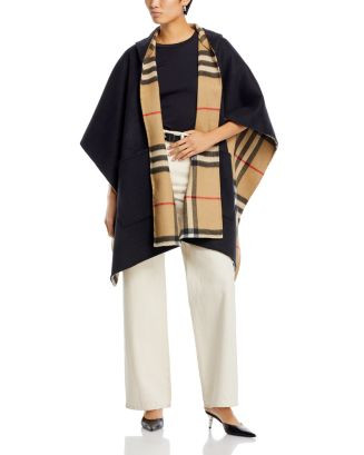 Burberry Soft Check Reversible Cashmere Cape  | Bloomingdale's Jewelry & Accessories | Bloomingdale's (US)