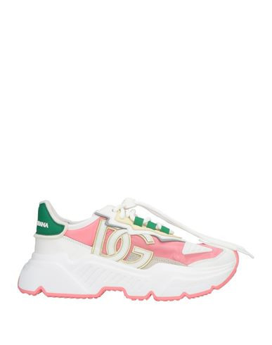 Dolce & gabbana Snk Woman Sneakers Pink Size 5.5 Polyamide, Calfskin, Viscose | YOOX (US)