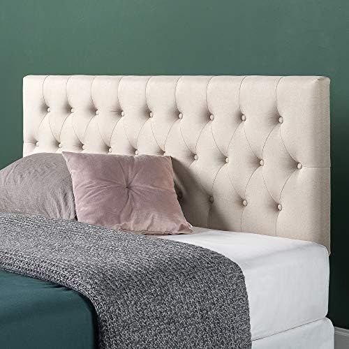ZINUS Trina Upholstered Headboard / Button Tufted Upholstery / Adjustable Height / Easy Assembly,... | Amazon (US)