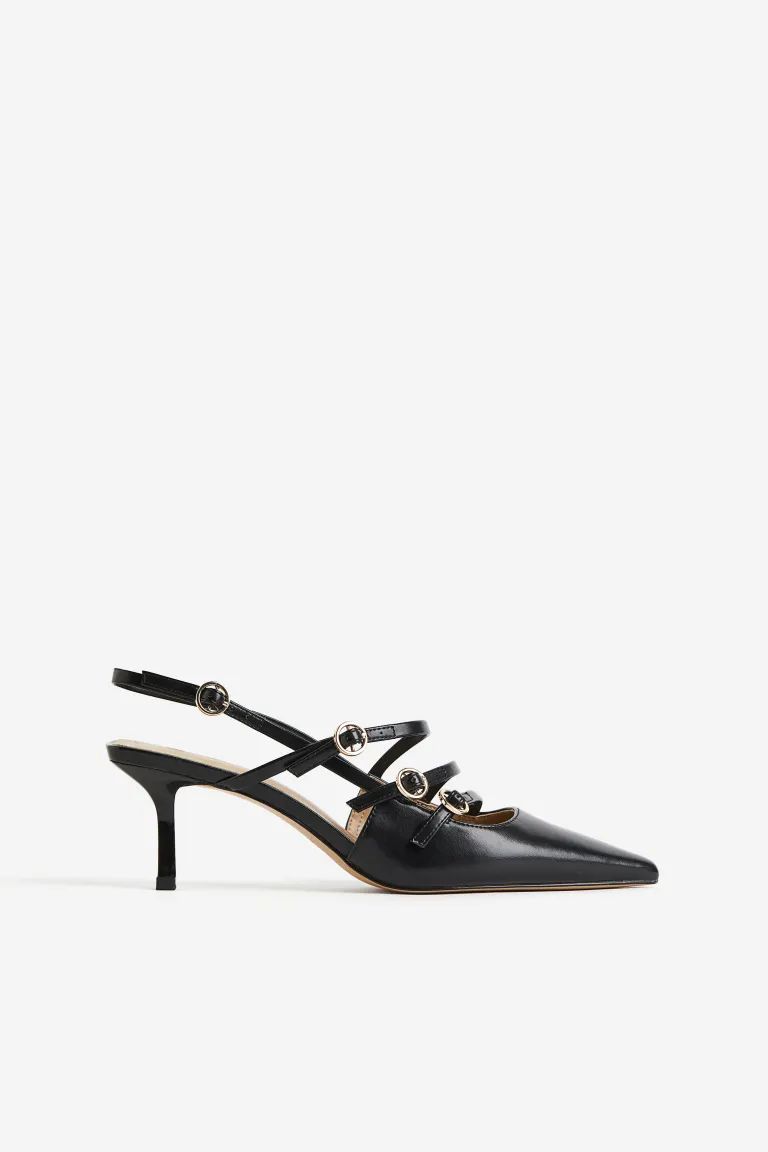Strappy slingback heels | H&M (UK, MY, IN, SG, PH, TW, HK)