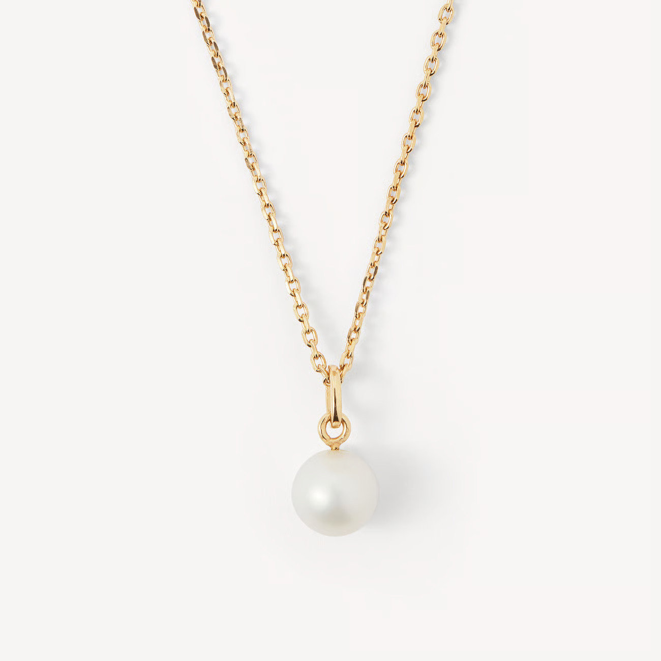 Pearl Pendant Necklace

        
            
            Freshwater Pearl & 18ct Gold Vermeil | Aspinal of London