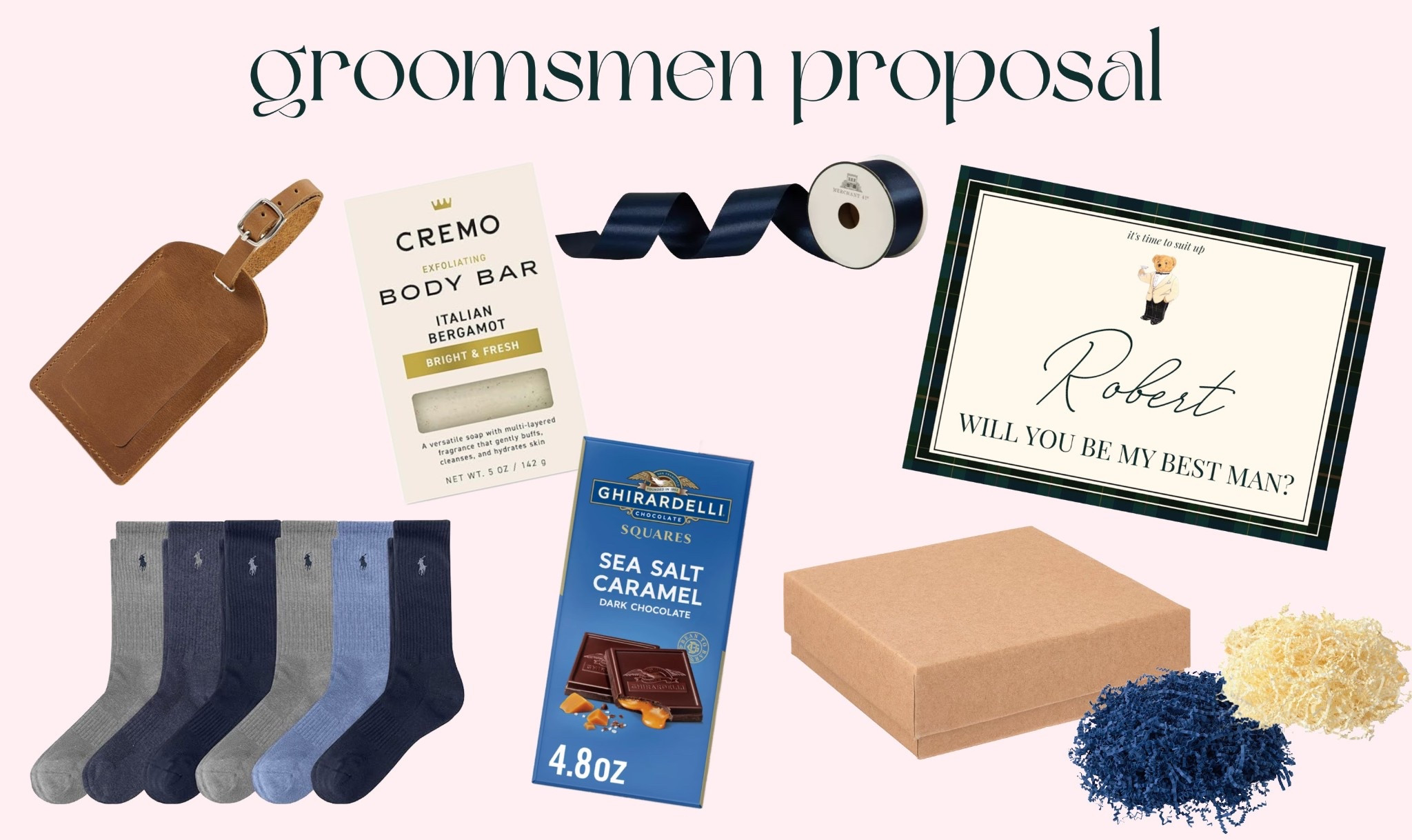 Vision board for our Ralph Lauren inspired groomsmen proposal🧸✨💙

#LTKWedding