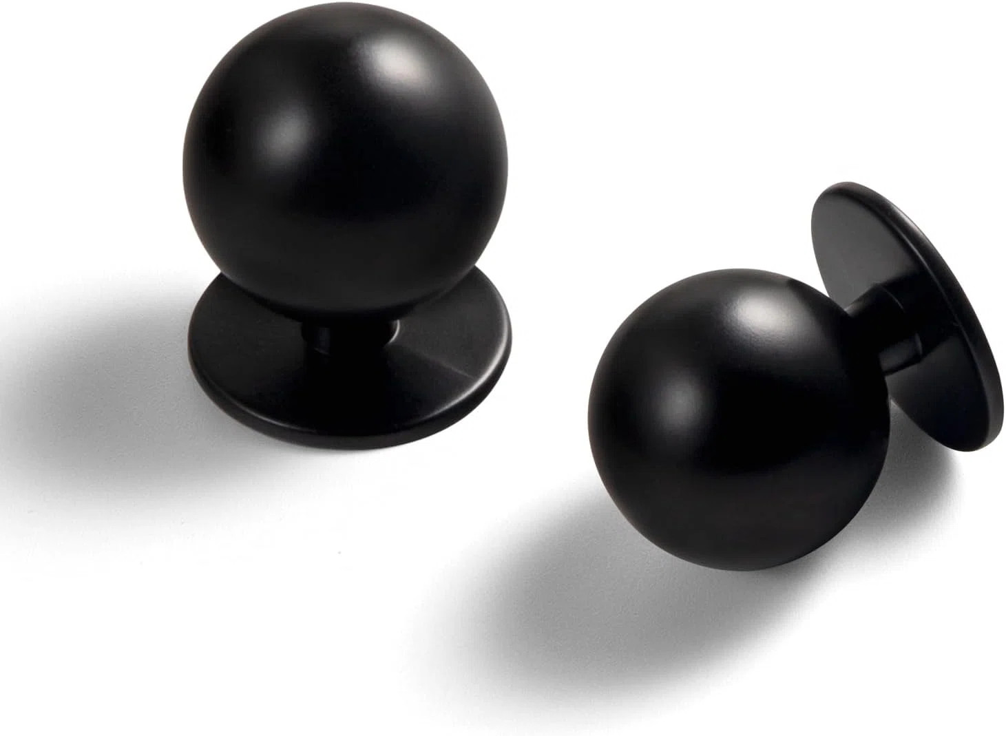 Sleek Round Cabinet Knobs - Modern Minimalist Hardware For Stylish Home Enhancement - Durable Zin... | Wayfair North America