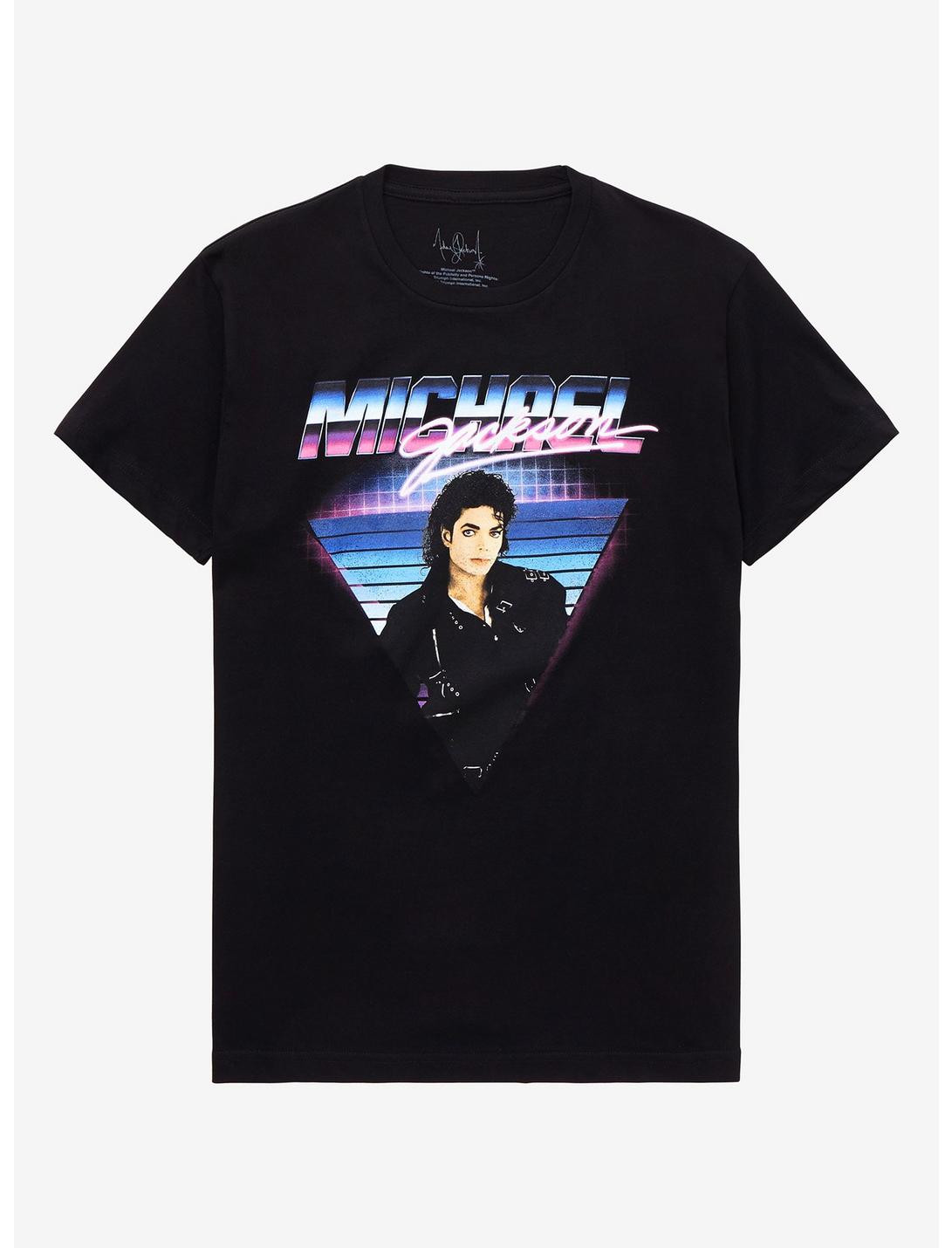 Michael Jackson Neon Retro T-Shirt | Hot Topic