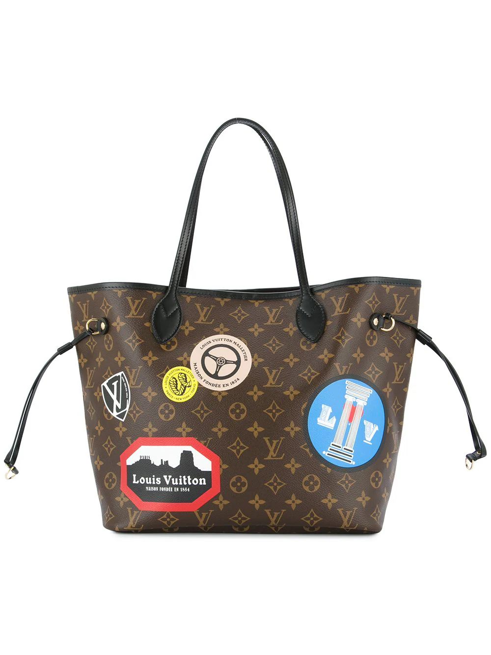 Louis Vuitton Vintage Neverfull MM tote bag - Brown | FarFetch US