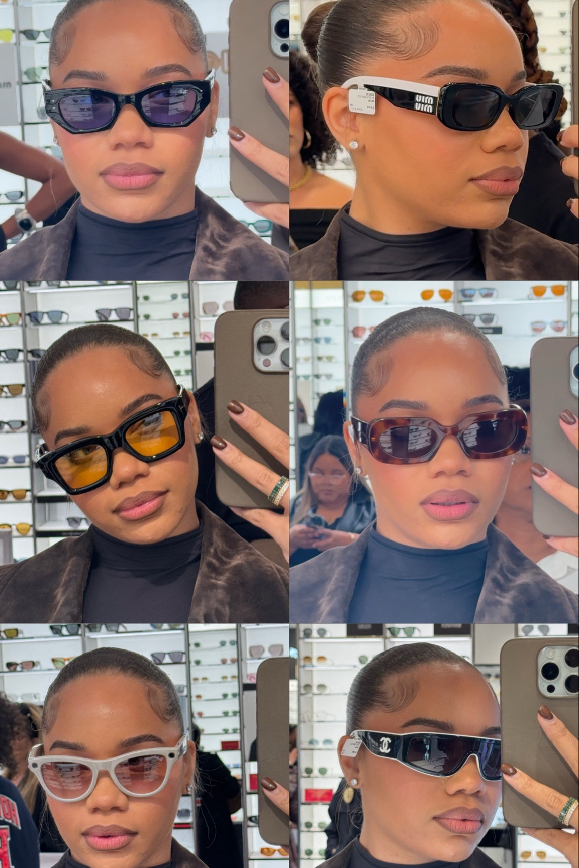 Sunglasses Try on! Which pair should I grab for the fall? 