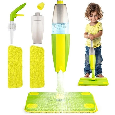 Kids Spray Mop-Montessori Toys for 3+ Years Old Toddler Size Cleaning Mini Mop That Really Works -Kid Pretend Play Toys Gift for Toddlers Girls Boys | Walmart (US)