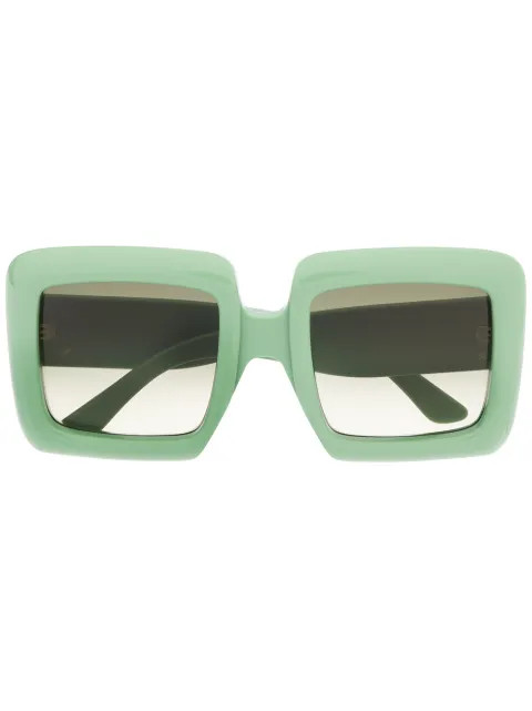 oversized square sunglasses | Farfetch (US)