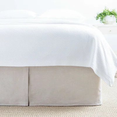 Lush Linen Bed Skirt | Wayfair North America