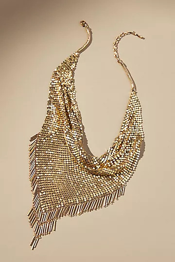 Chainmail Scarf Necklace | Anthropologie (US)