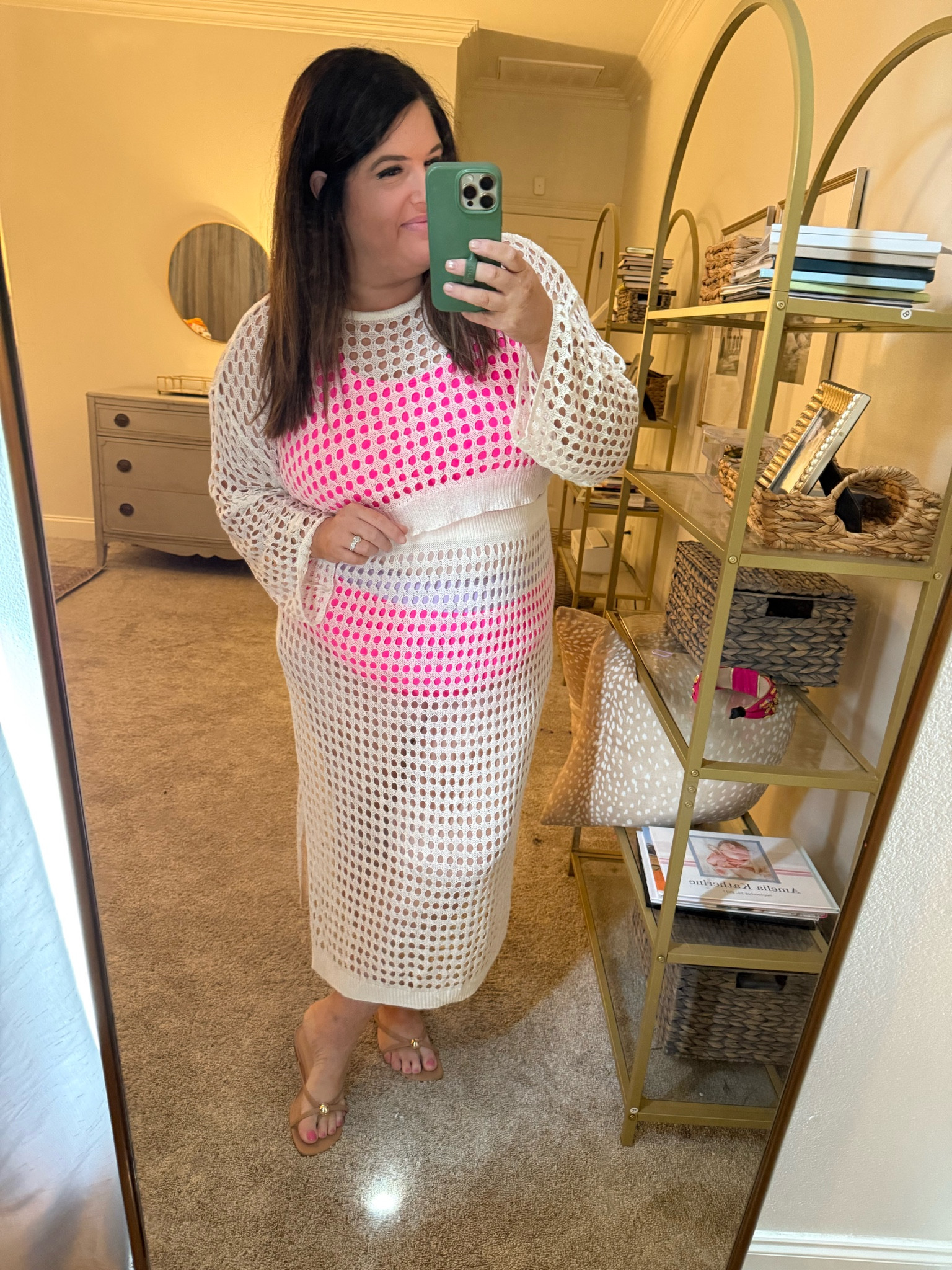 The perfect beach coverup for summer ☀️🩷

#LTKSummerEdit #LTKMidsize #LTKOver40