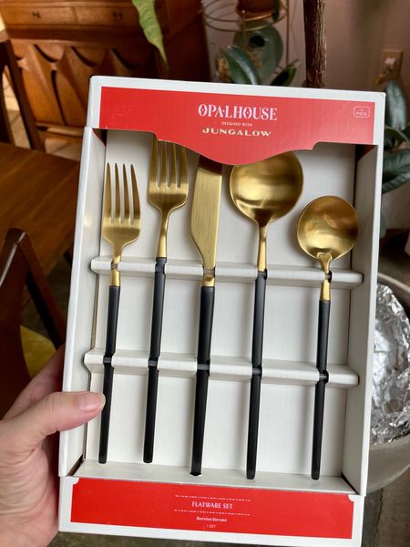 Delivered just in time for my first time hosting Thanksgiving dinner! 🦃 🍴 tableware, table setting, holiday hosting, holiday table, silverware, gold flatware, mid century, thanksgiving dinner, Christmas party, holiday party

#LTKhome #LTKHoliday #LTKparties