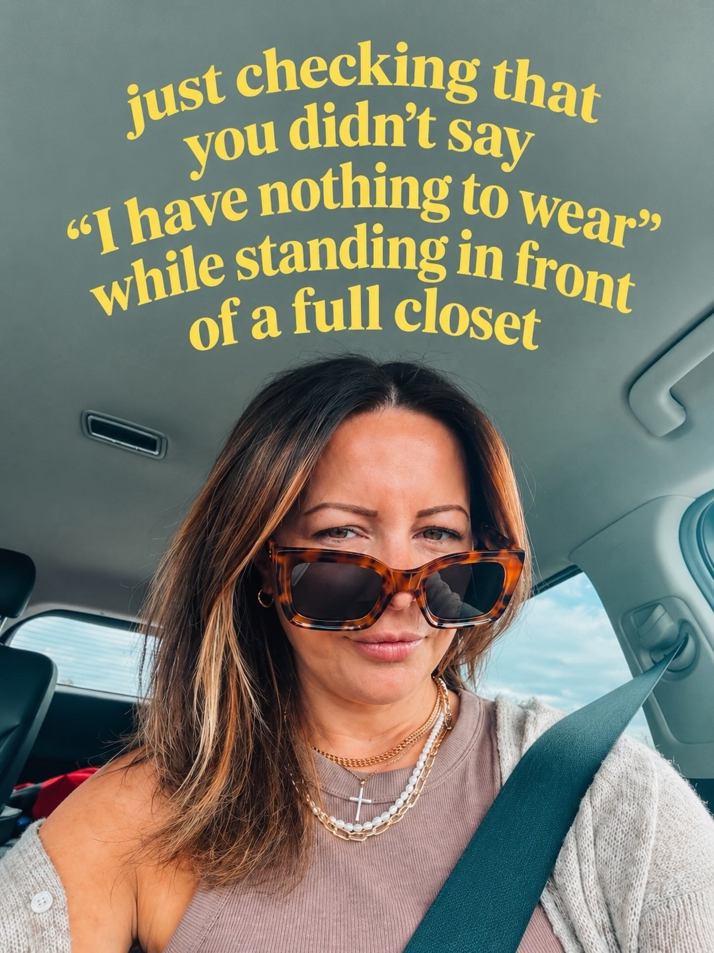 I said what I said. I have NOTHING to wear. 😂

#womenhood #womenbelike #relatable #girlproblems #funny