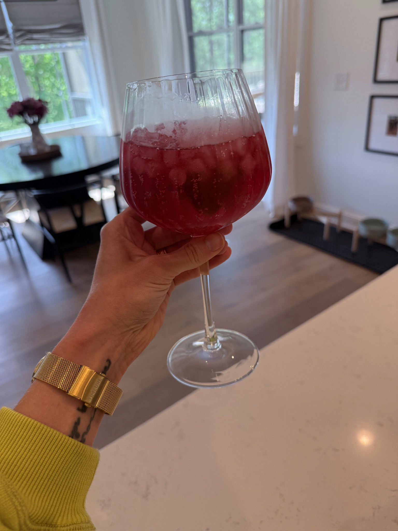 Fun glasses really do make everything taste better, I swear! Obsessed with these ribbed wine glasses for mocktails, sparkling water, or a fun little evening drink. 

 #LTKmomlife #LTKfoodie #LTKHome