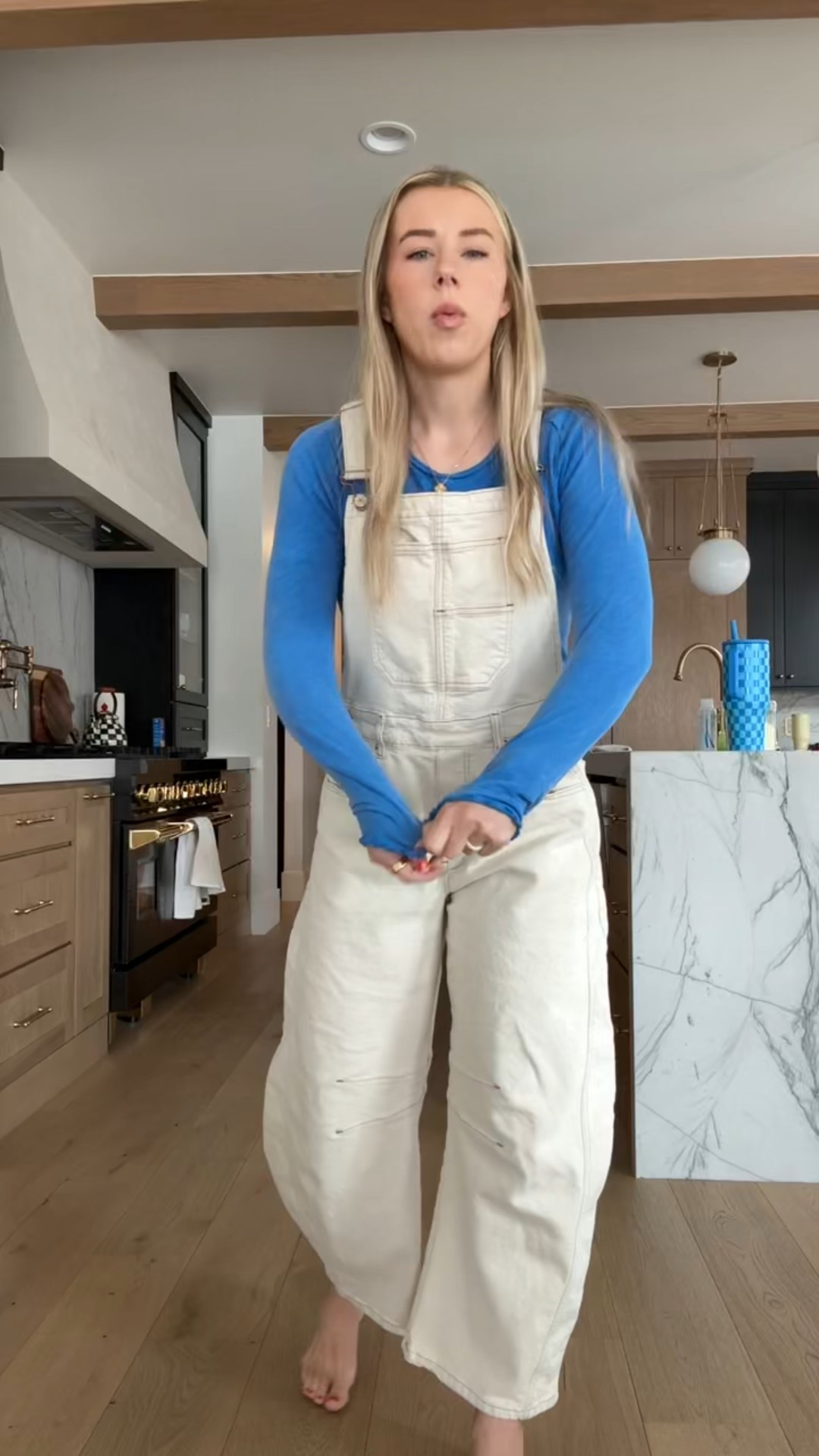 Overalls outfit with blue top!

#LTKStyleTip #LTKFindsUnder100 #LTKFindsUnder50