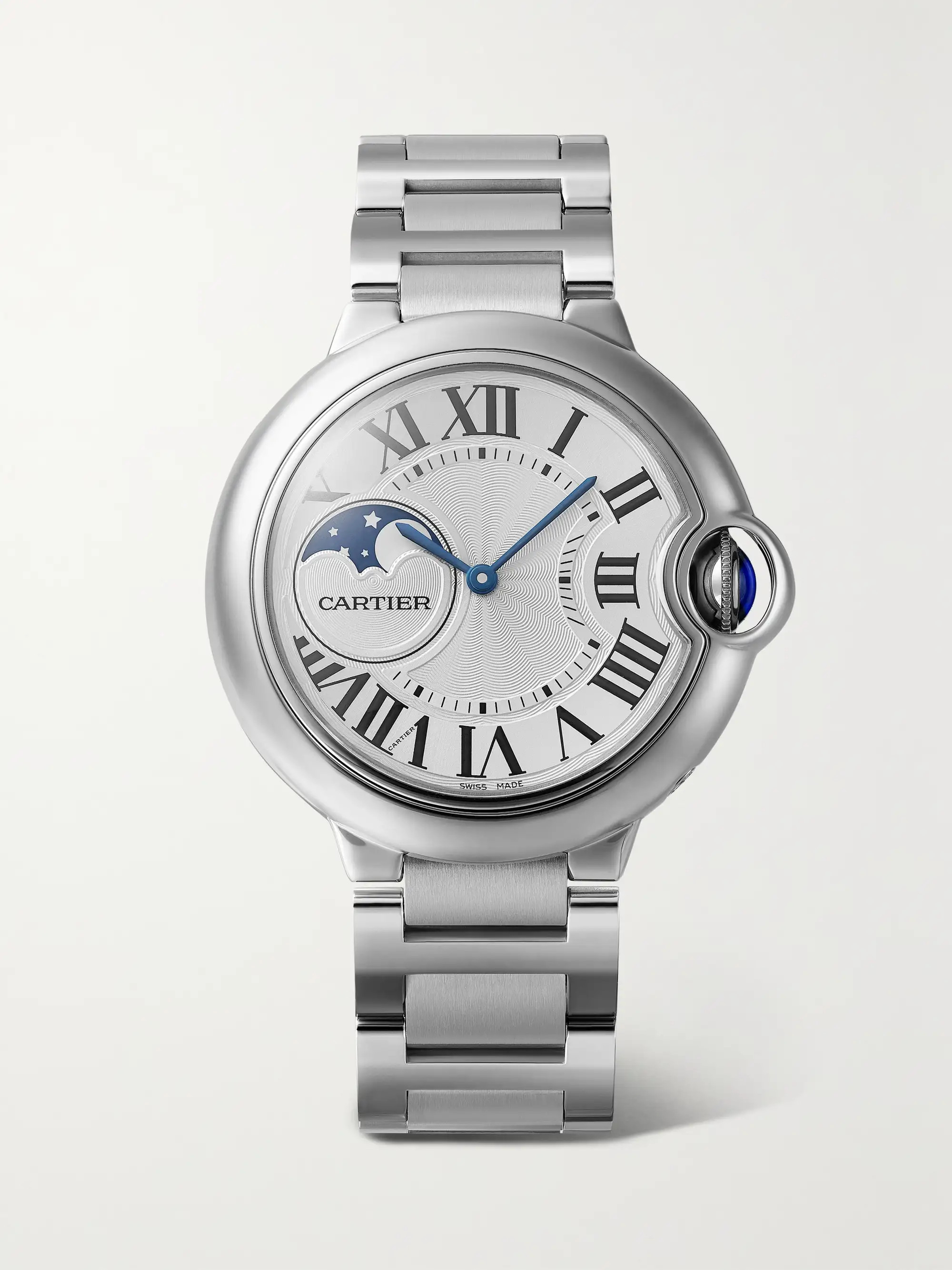 Ballon Bleu de Cartier Automatic 37mm stainless steel watch | NET-A-PORTER (US)