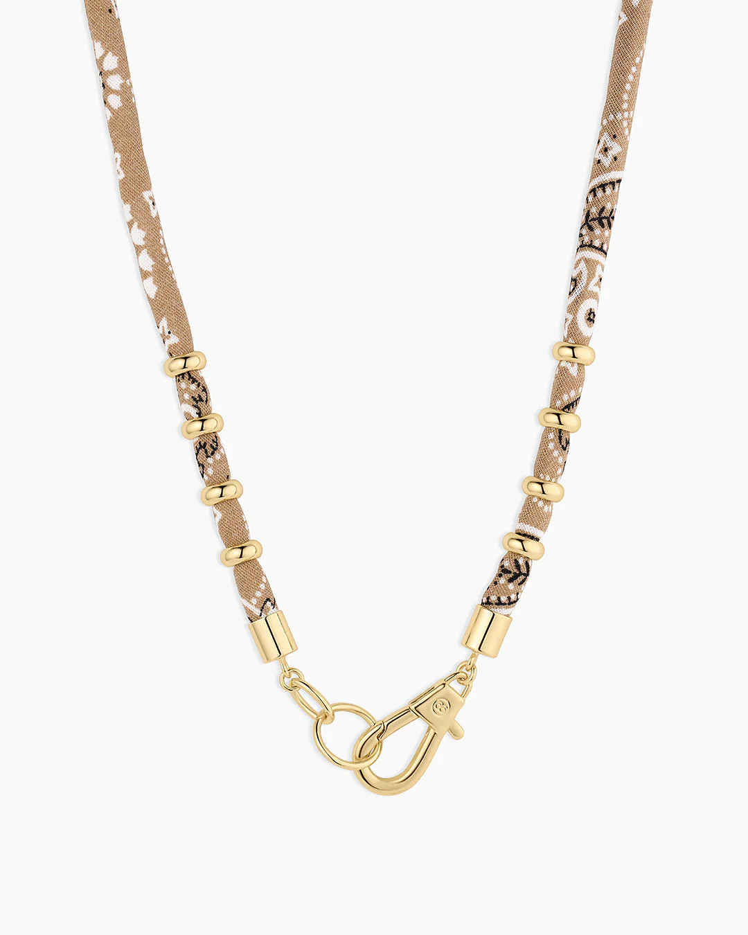 Paisley Bandana Long Necklace | gorjana