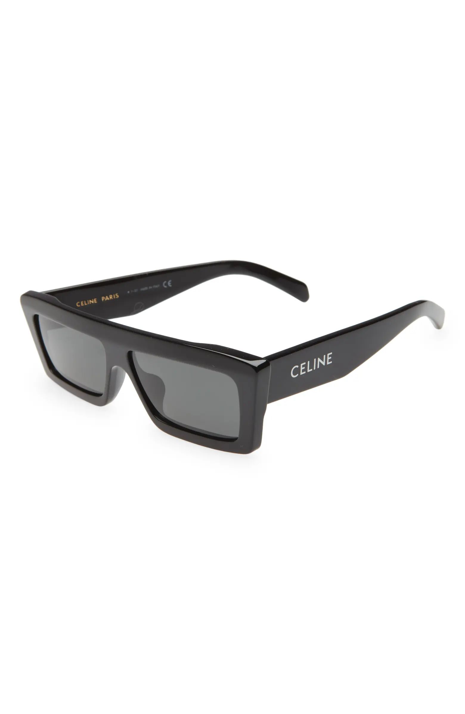CELINE 57mm Flat Top Sunglasses | Nordstrom | Nordstrom