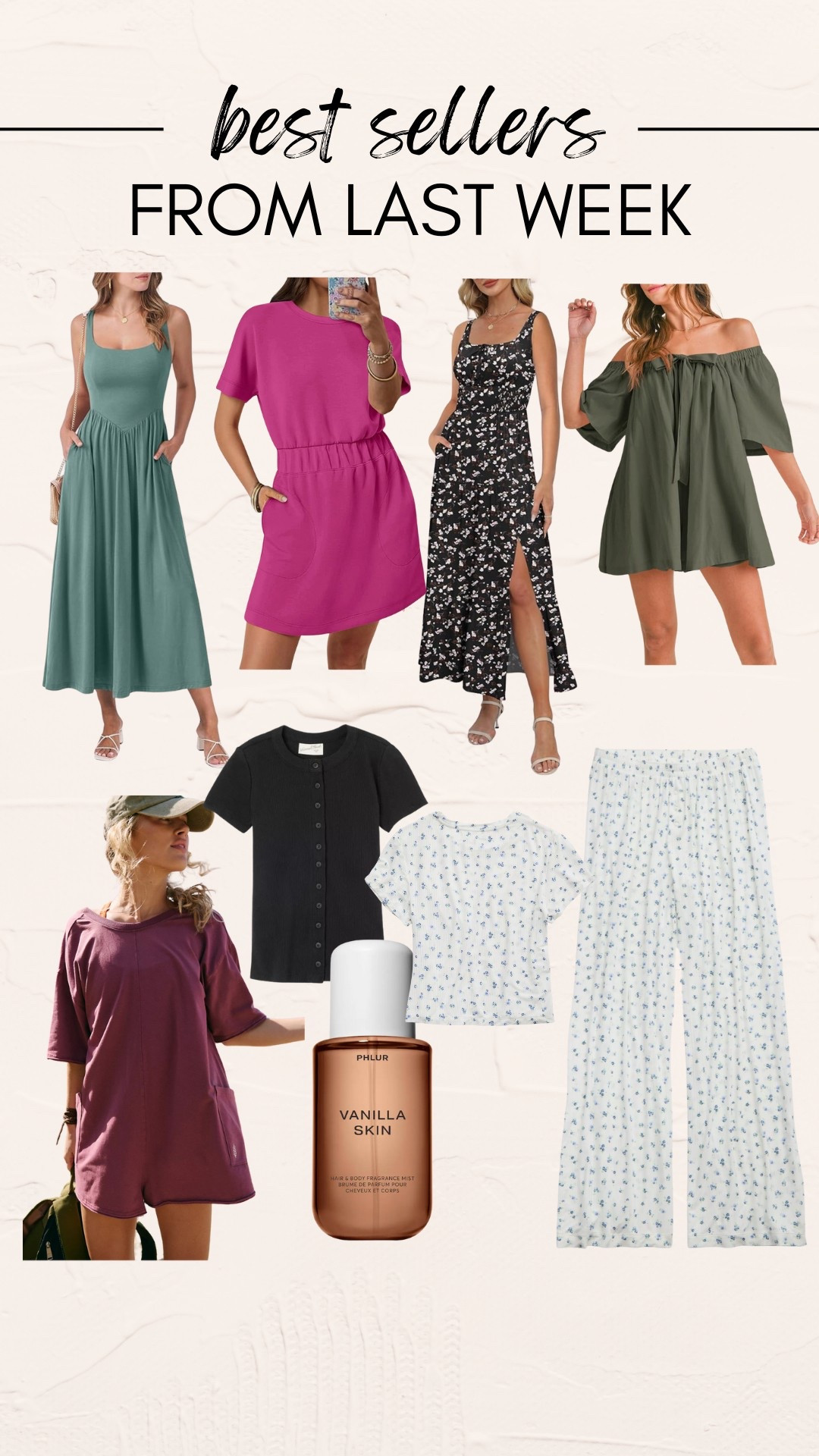 I’m 5’1”, size 12, around 165 lbs. I wear a large in all! 

#LTKMidsize #LTKFindsUnder50 #LTKPetite