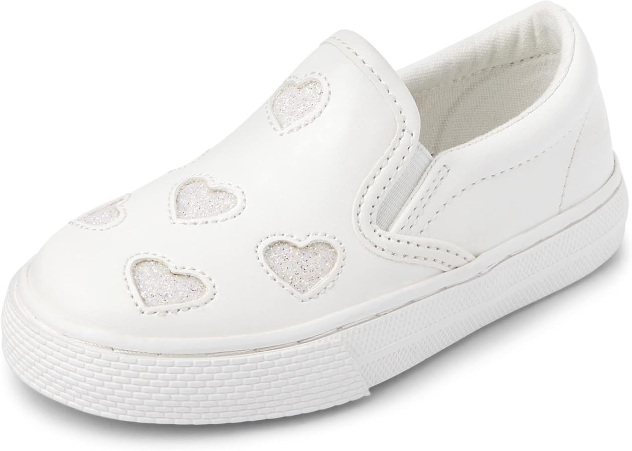 The Children's Place Girls Baby Girls and Toddler Casual Slip on Shoes | Amazon (US)