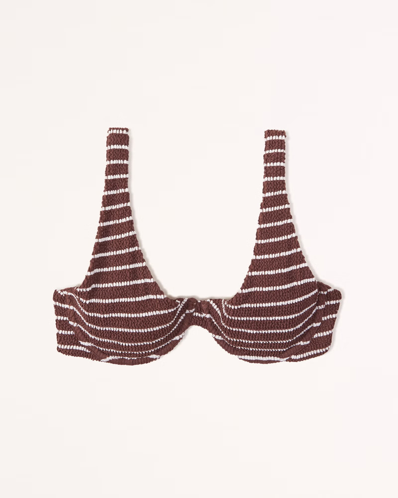 High Apex Underwire Bikini Top | Abercrombie & Fitch (US)