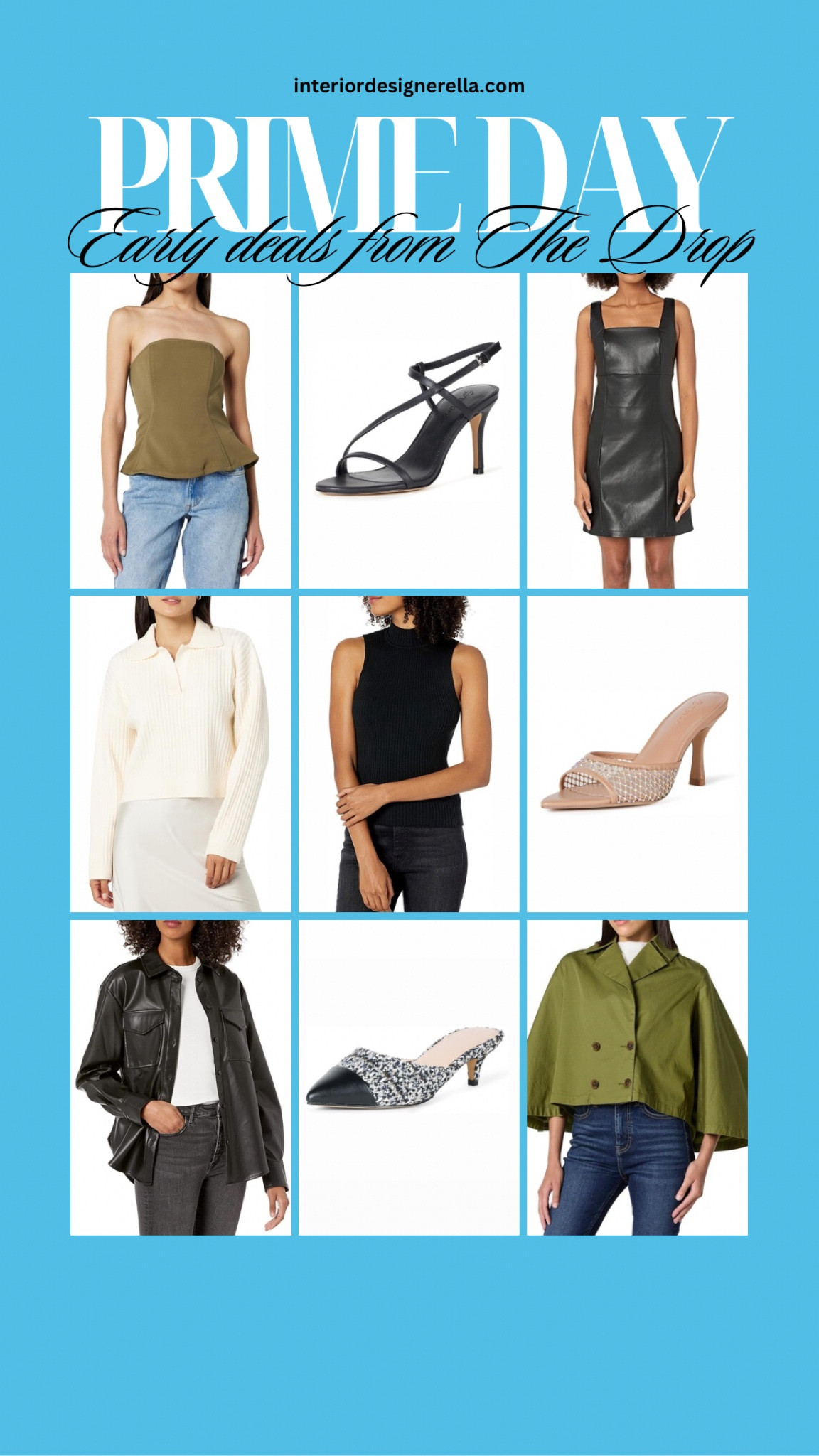 Don’t miss this early prime day deals from the drop!! Tap the images to shop! Xo!

#LTKSaleAlert #LTKxPrimeDay #LTKStyleTip