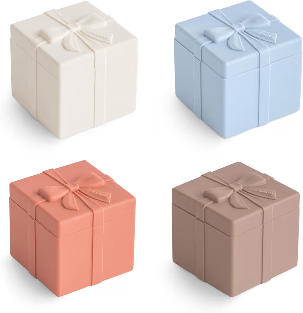 mushie Silicone Mix and Match Present Toy 4 Pack | Mold Free | Amazon (US)
