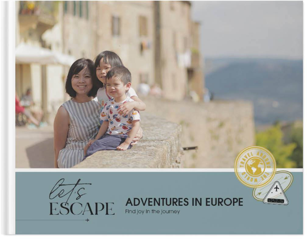 Travel Abroad Photo Book: 11x14 Matte Hard Cover Standard Pages Shutterfly | Shutterfly