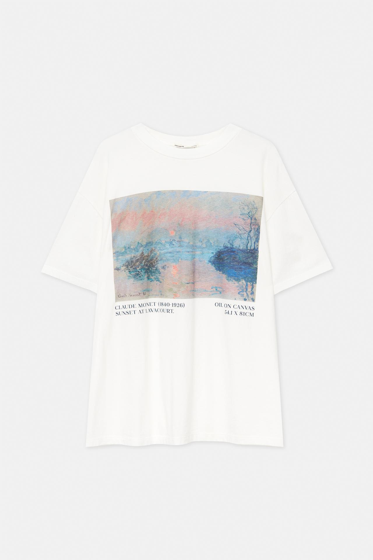 Monet T-shirt | PULL and BEAR UK