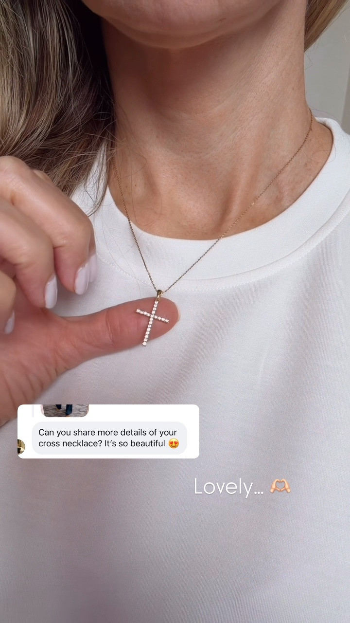 This cross necklace is so lovely! I’m in love with ❤️

#LTKootd #LTKU #LTKSeasonal