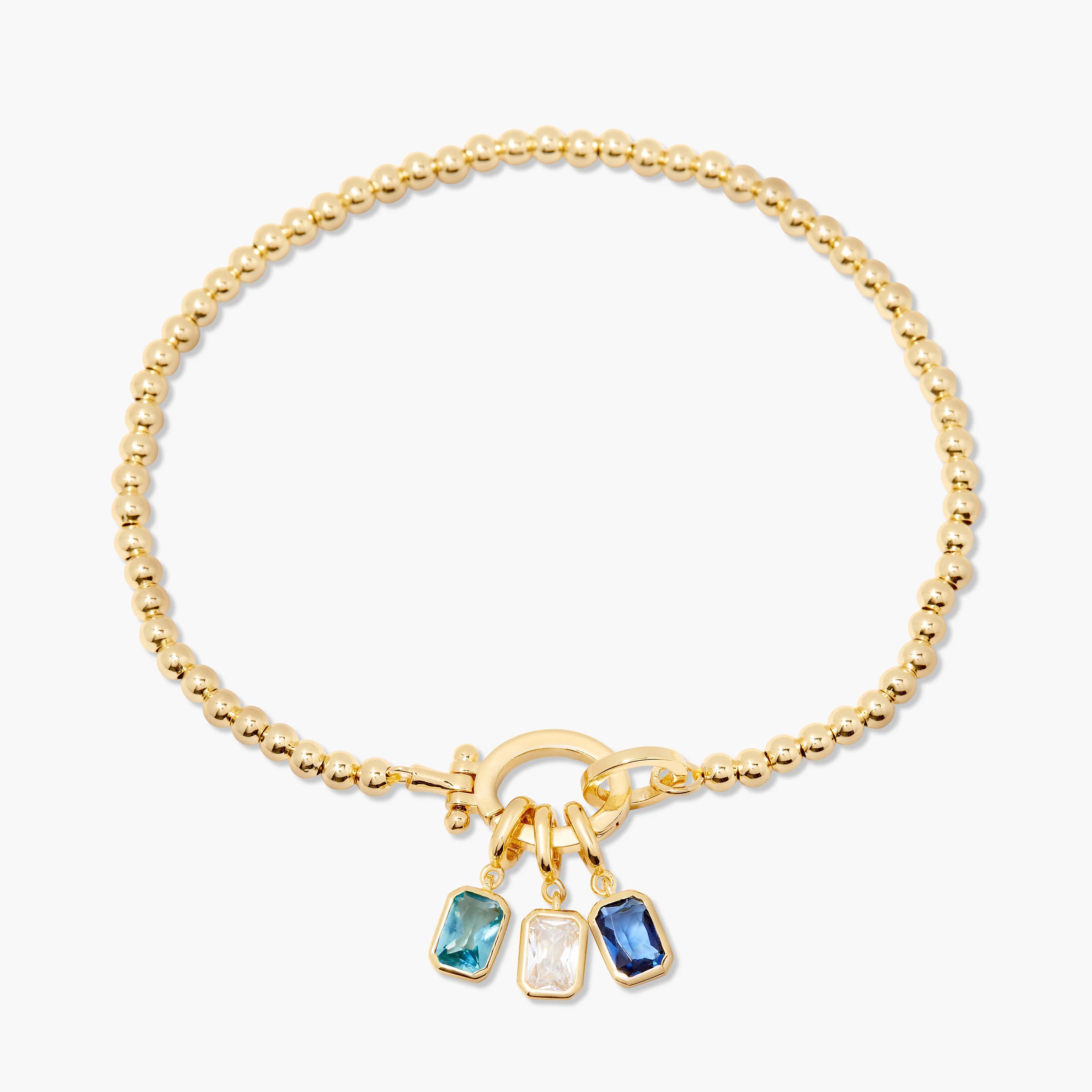 Mackenzie Three Birthstone Bracelet | Brook and York