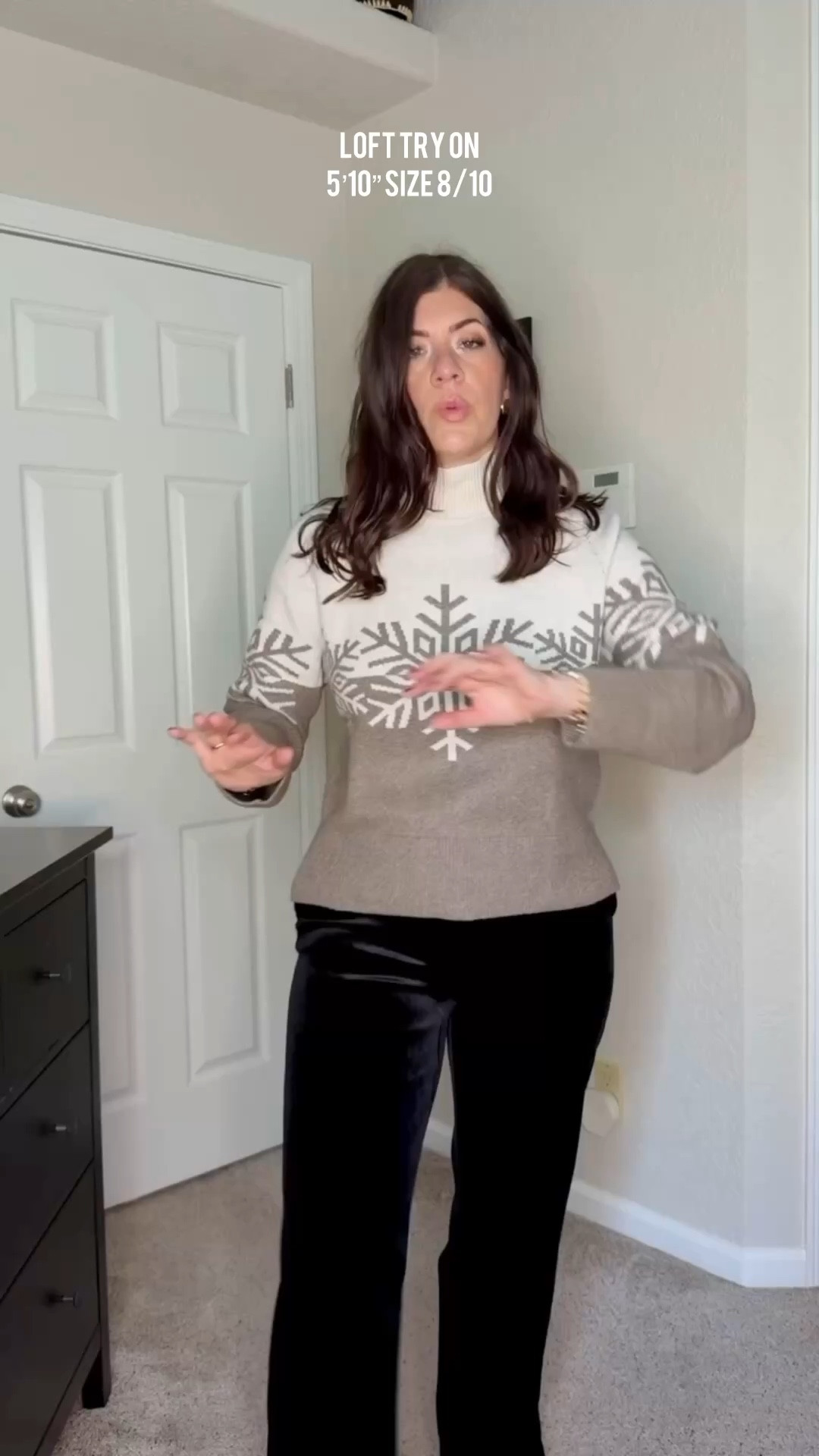 Velvet, velvet pants, Christmas sweater, holiday sweater, fall outfits, thanksgiving outfit, loft, trending, midsize fall, fall outfit inspo, midsize style, casual outfit, fall colors, sweater weather, midsize fashion, fall fashion, fall chic, easy outfit, mom style, midsize mom, trending fall fashion, holiday look

#LTKSeasonal #LTKMidsize #LTKHoliday