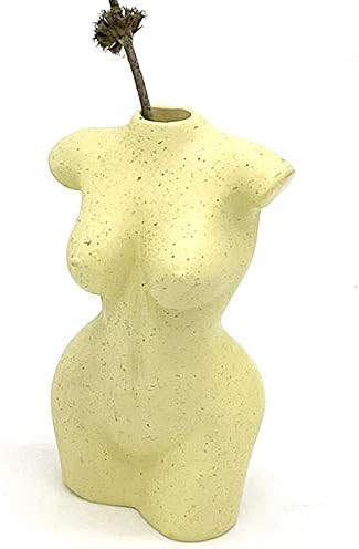 Lemonadeus Female Vase Form Body Flower Vase Bud Vase Female Body Flower Holder Incense Holder Re... | Amazon (US)