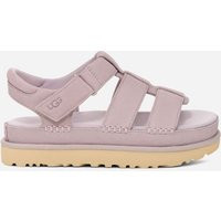 UGG® Goldenstar Strap Sandal for Women in Bay Fog, Size 4, Suede/Polyester | UGG (UK)