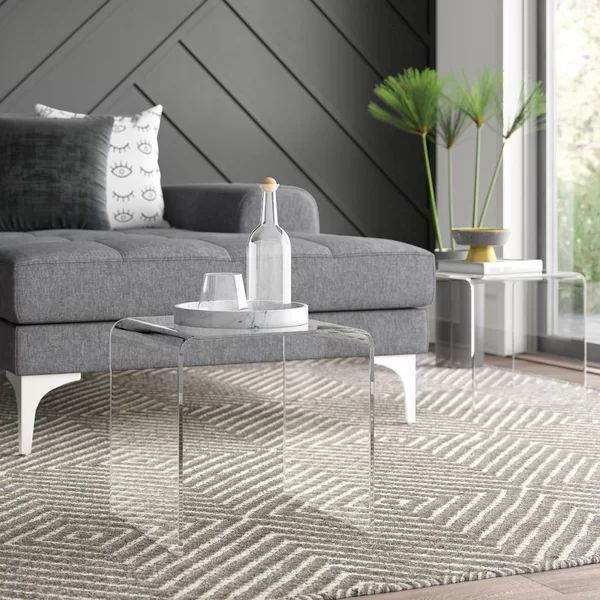 Channing 2 Piece Sled End Table Set (Set of 2) | Wayfair North America