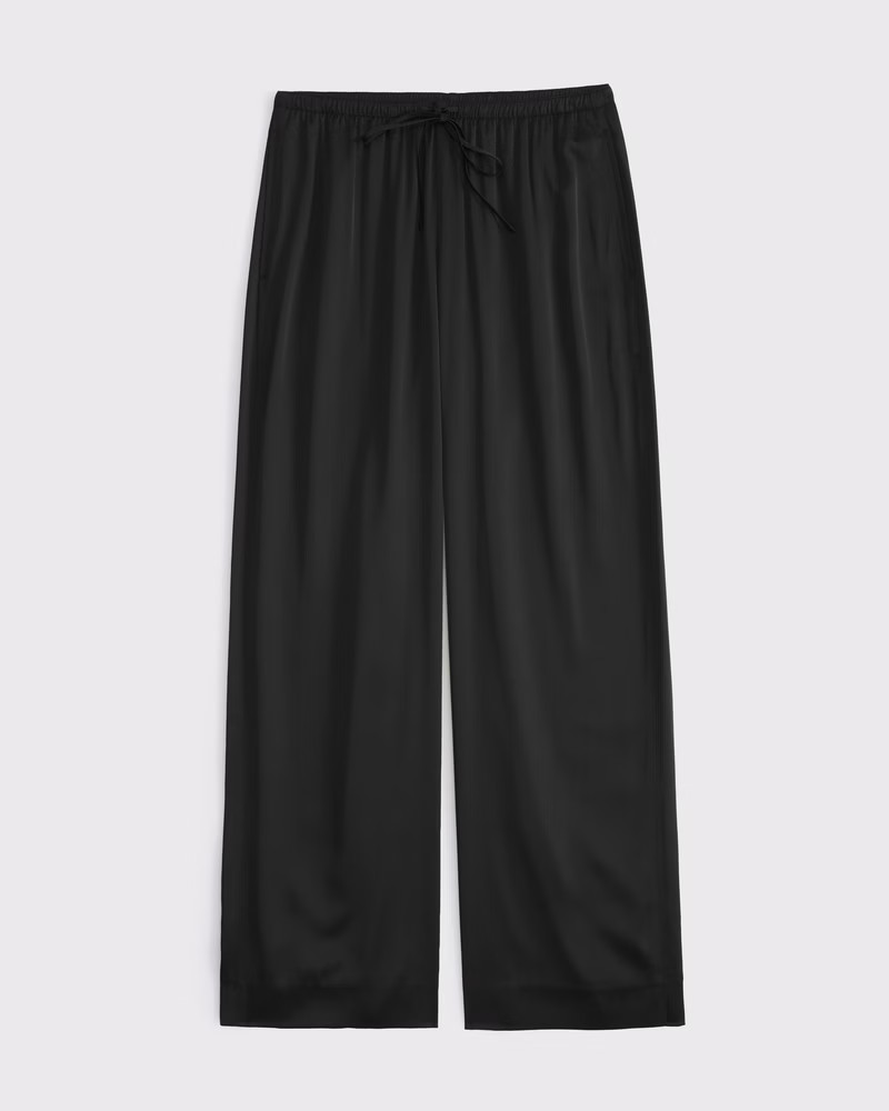 Satin Pull-On Pant | Abercrombie & Fitch (US)
